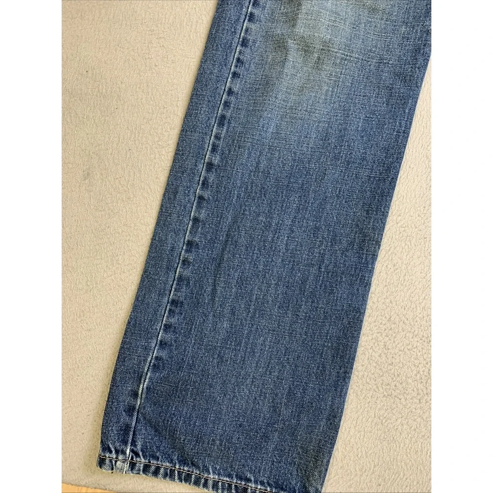 Levi's 514‎ Jeans Men's Size 34X34 Slim Straight Blue Denim 100% Cotton Pants